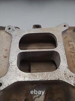 Weiand STEALTH Aluminum Intake Manifold Small Block Chevy 1955-86 #8016
