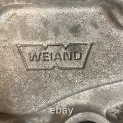 Weiand STEALTH Aluminum Intake Manifold Small Block Chevy 1955-86 #8016