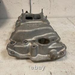 Weiand STEALTH Aluminum Intake Manifold Small Block Chevy 1955-86 #8016