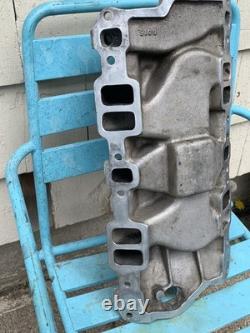 Weiand Stealth Aluminum Intake Manifold 8016 VINTAGE SBC Small Block Chevy