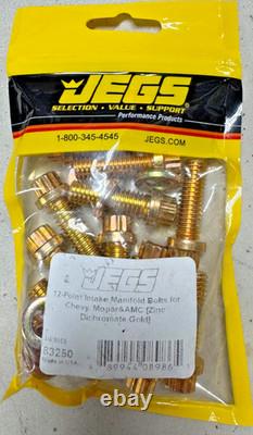 Weiland dual Plane Intake Manifold Small Block Chevy & New gaskets, Hardware